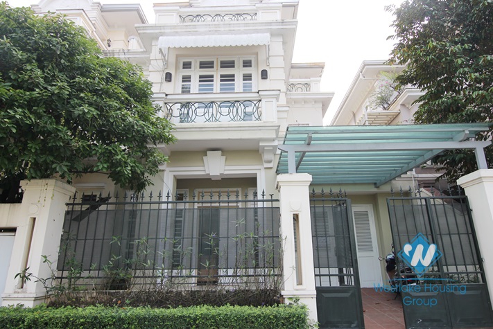 Fully furnished house for lease in Ciputra, Tay Ho, Ha Noi